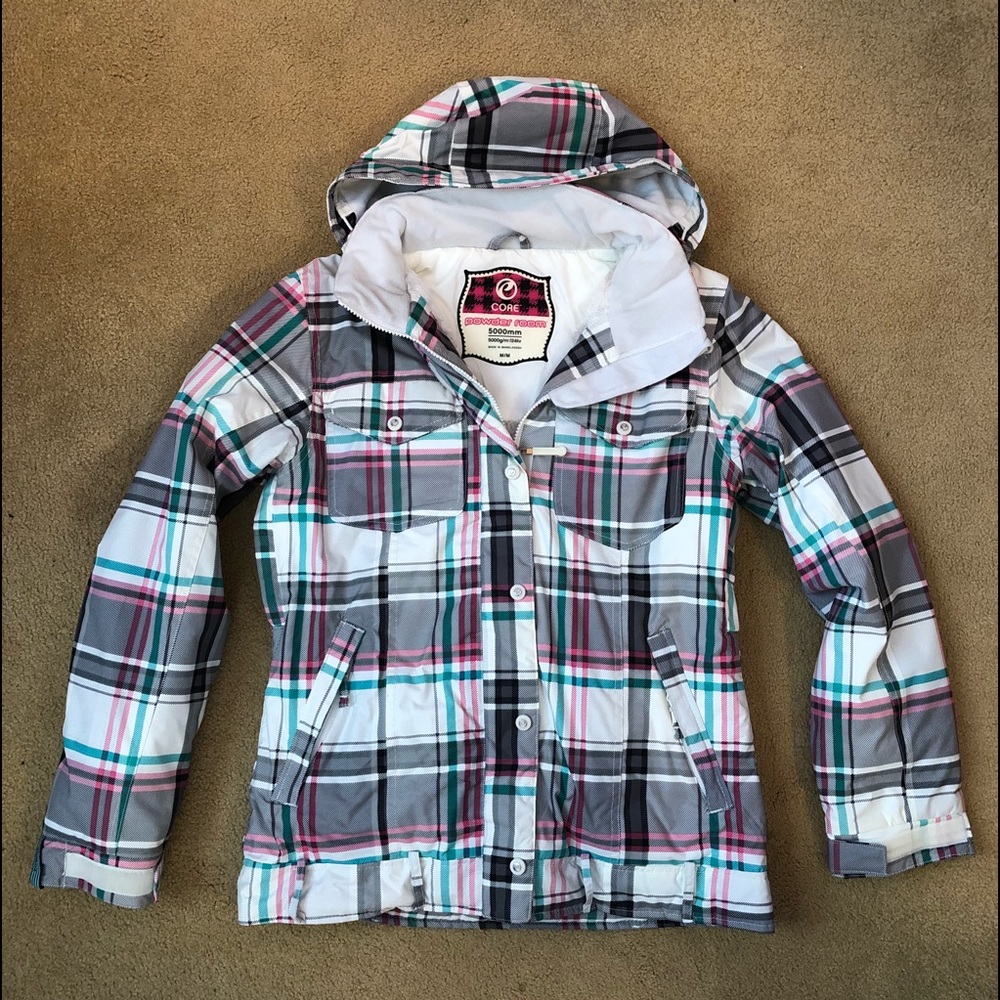 Core powder room snowboard jacket